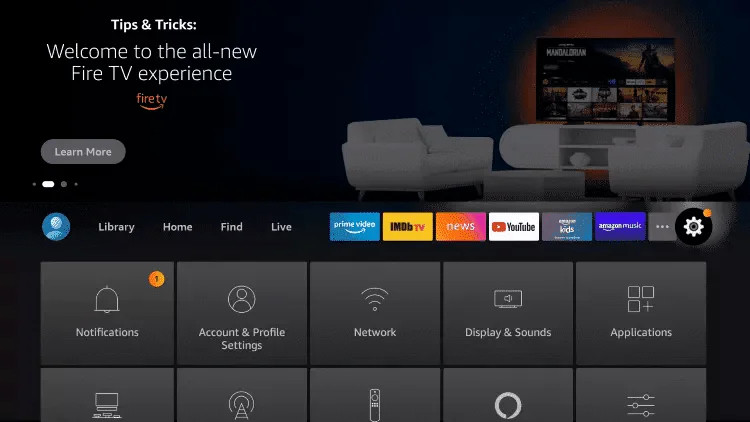 IG IPTV Fire TV Stick stap 7