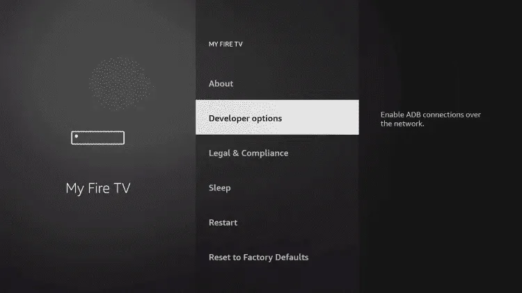 IG IPTV Fire TV Stick stap 9